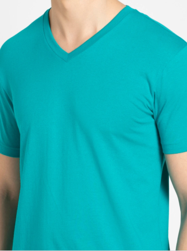Jockey Athleisure V Neck T-shirt - Image 3