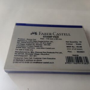 Faber Castle Black Ink Pad