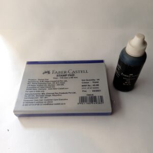 Faber Castle Black Ink + black Pad