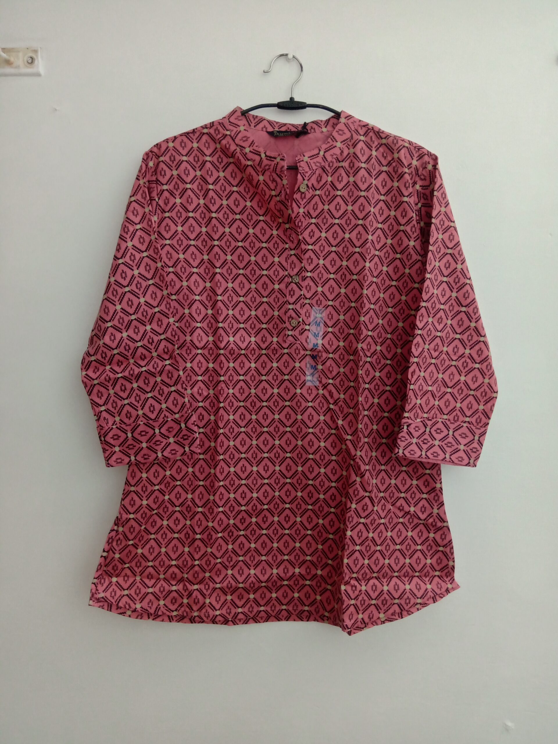 Sandal wood Shoert kurti Cotton Size XL Jhumko Women's Kurti