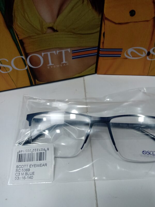 Scott Half Rim Rect Specs Frame - Image 2