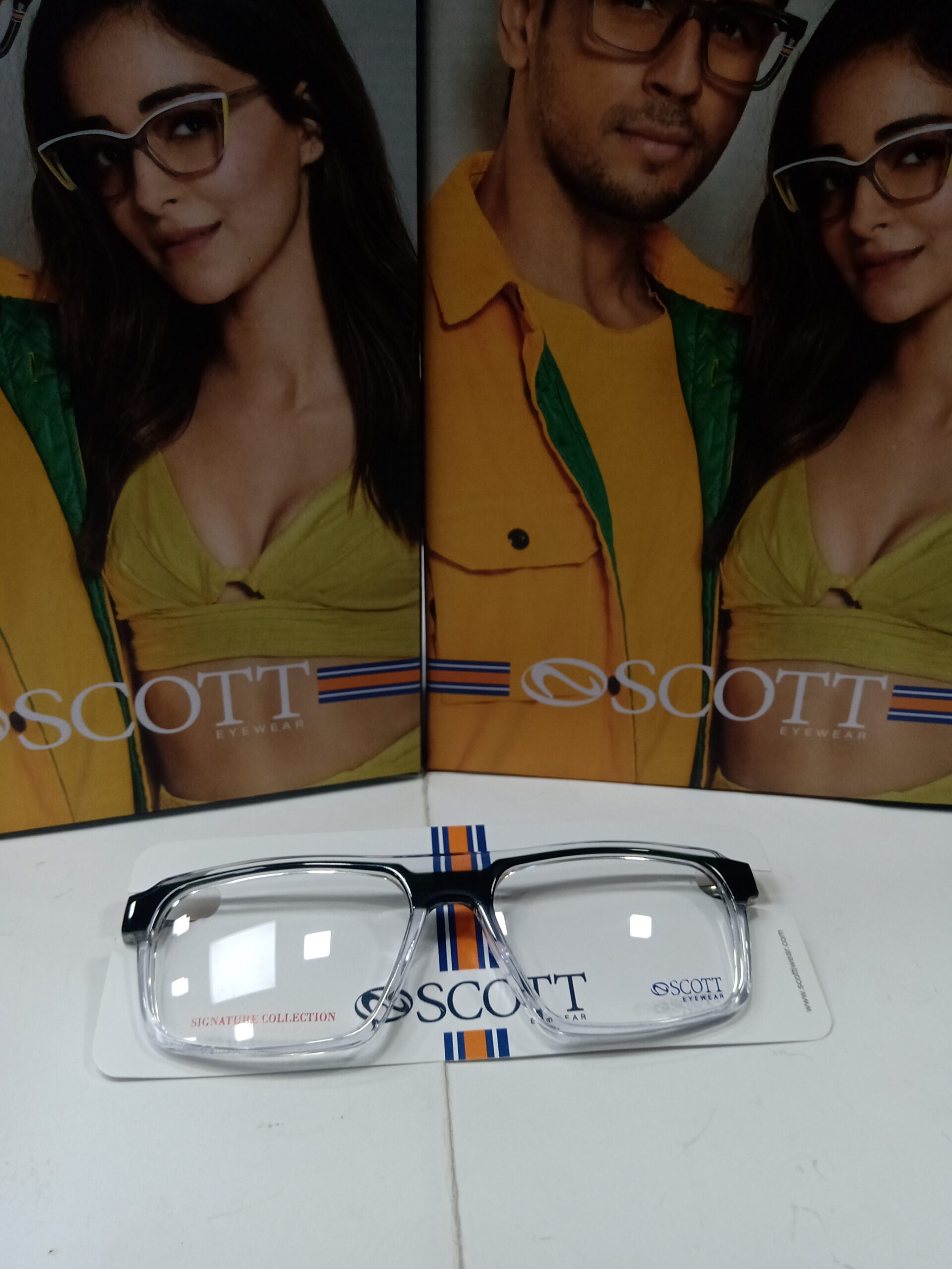 Scott Half Rim Rect Specs Frame