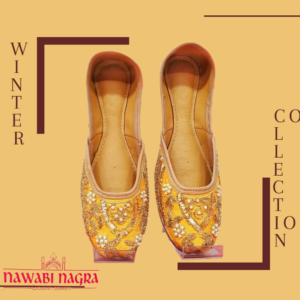 Designer Bridal Sahiba Collection Handmade Nagra Juti For Women