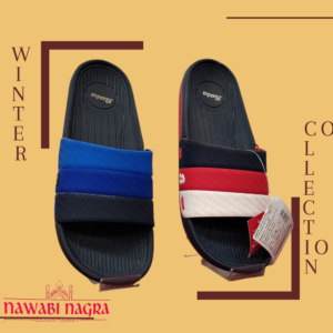 Solid Striped Slide Flip for Women