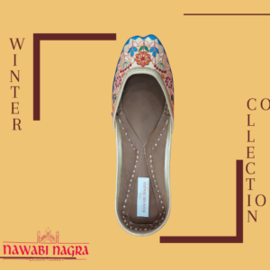 Designer Embroidered Nagra Embellished for Her (made of cloth & leather) MII (Copy)