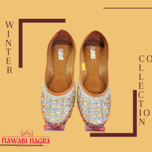 Designer Belly's shoes For Women silver