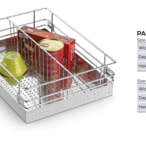 Sheet Partition Basket Essential Modular Kitchen Accessories 21 x 20 (inches)