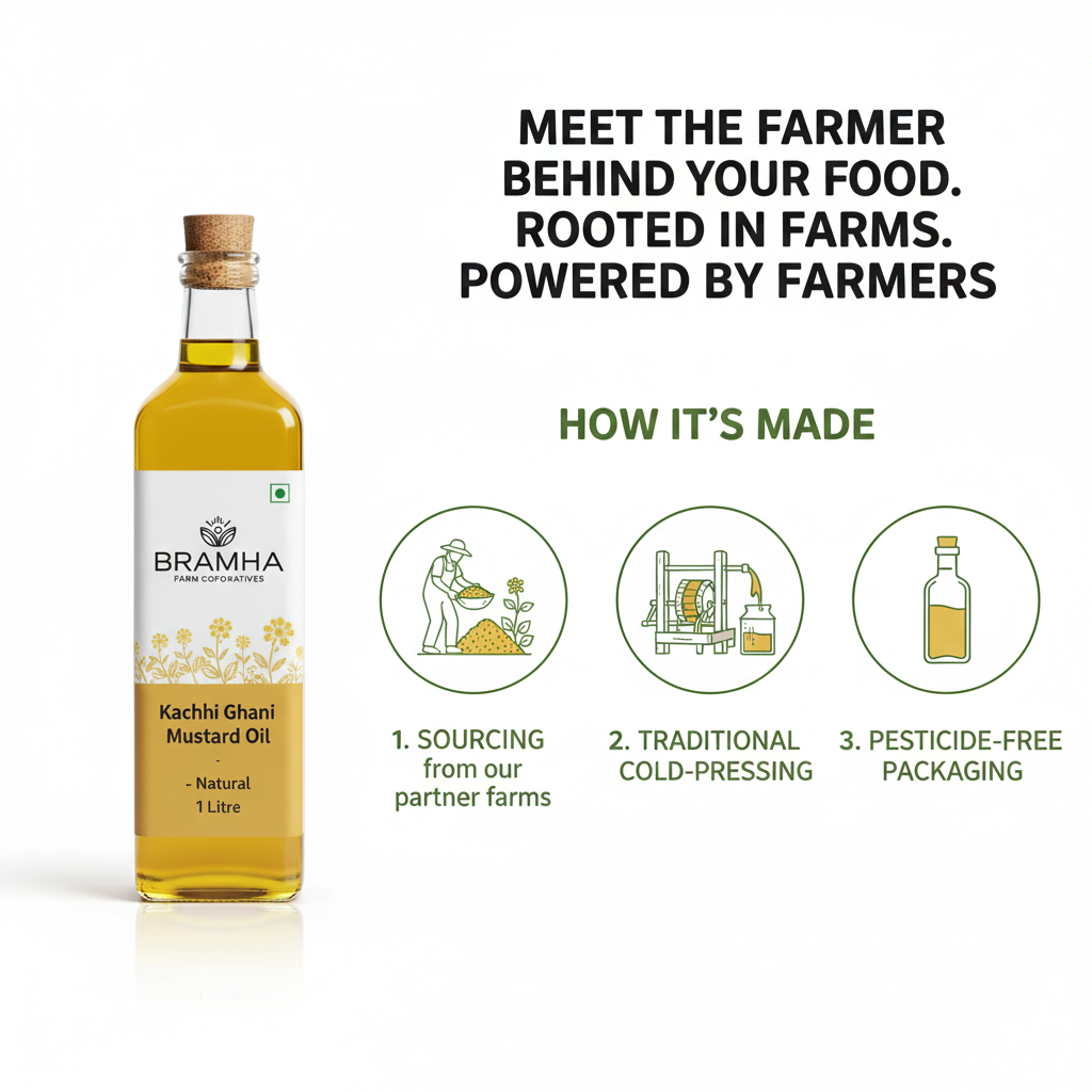 Kachhi Ghani Mustard Oil – Natural